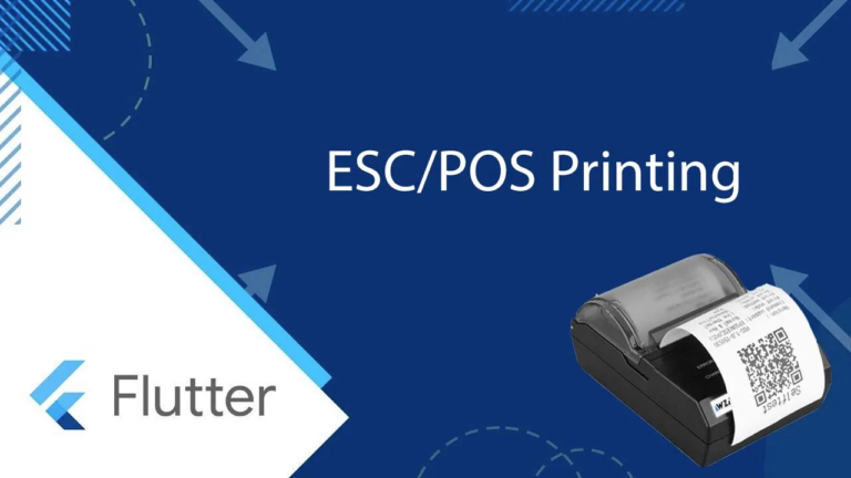 ESC/POS Printing with Flutter (react js design)