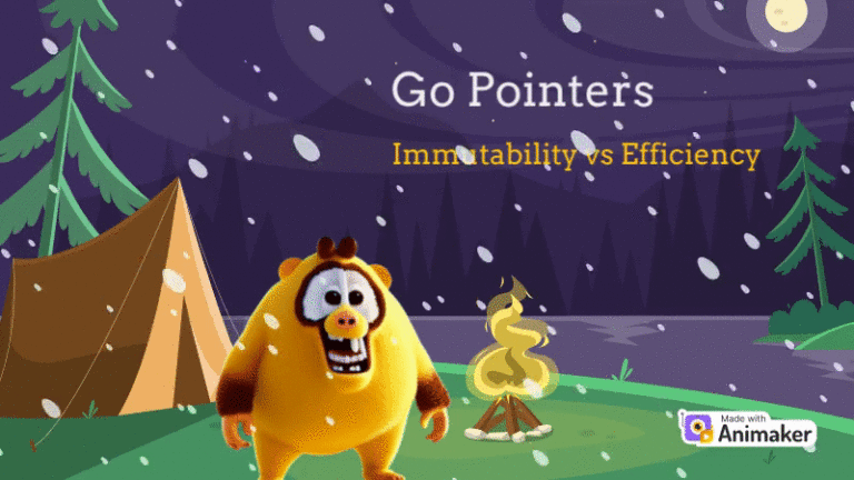 Go Pointers – Immutability Vs Efficiency