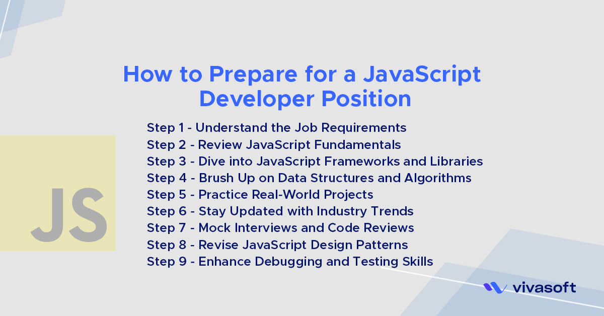 Preparation for JavaScript Developer Position